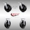 Service Caster 8 Inch SS Glass Filled Nylon Caster Set with Roll Bearings 2 Swivel Lock 2 Rigid SCC-SS30S820-GFNR-BSL-2-R-2 - alternate 5
